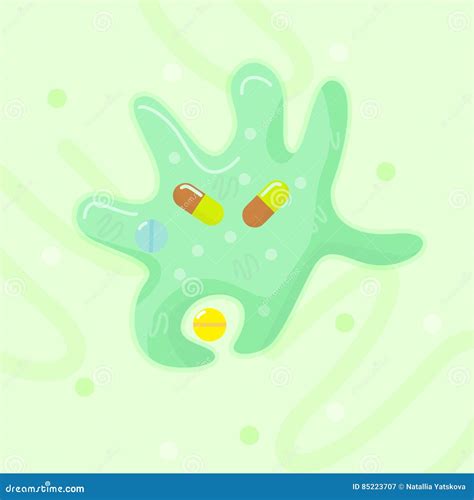 Superbug Antibiotics Resistance Bacteria Stock Vector - Illustration of