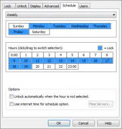 desktop lock screenshots