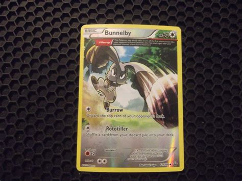 Bunnelby 121 160 XY Primal Clash Reverse Holo Rare Pokemon Card 2015 NM