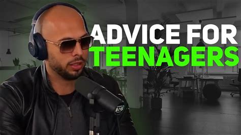 Advice For Teenagers Andrew Tate Youtube