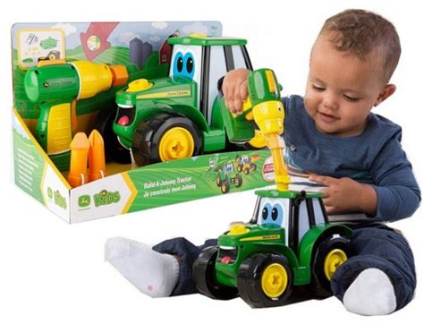 Zbuduj Traktor Johnny John Deere Tomy Allegro Pl