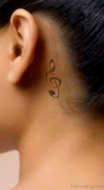 40 Cool Neck Tattoos Behind Ear Tattoo Designs