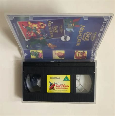 CINDERELLA WALT Disney Classics VHS PAL Video 9 00 PicClick UK