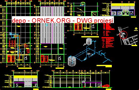 Depo Dwg Projesi Autocad Projeler Hot Sex Picture