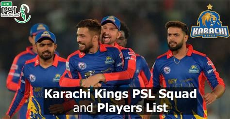 Karachi Kings Squad 2023 And Players List For Psl 8 Sportsmatt