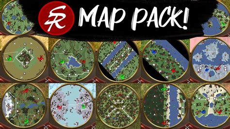 Sr Map Pack New Maps New League Age Of Empires Iii Youtube