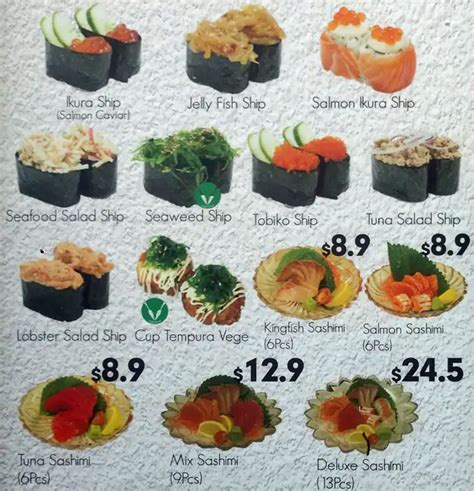 Menu At Sushi Metro Caboolture South Restaurant Caboolture South