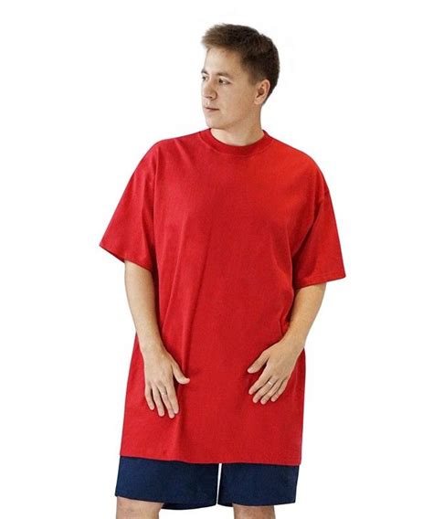 Men Cotton Short Sleeve T Shirt Plus Size M 6xl Red Cg12na9rylp