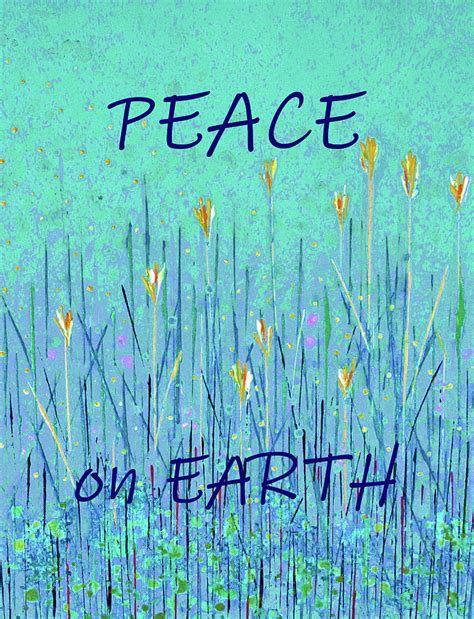 Peace On Earth Painting By Corinne Carroll Fine Art America