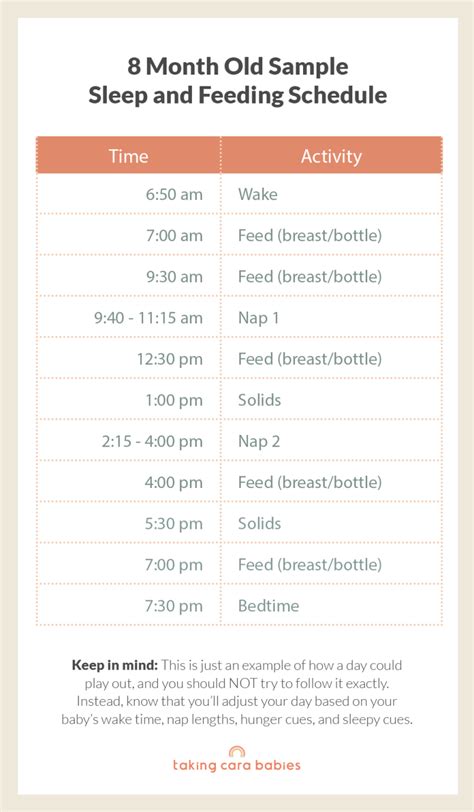 8 Month Old Sleep Schedule | Taking Cara Babies