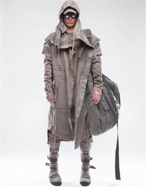 COATS DEMOBAZA Desert Clothing Dystopian Fashion Overcoats