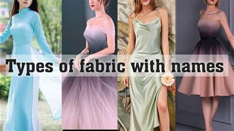 Types Of Fabric With Namesclothes Fabric With Namesthe Trendy Girl