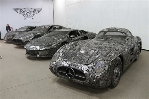 Artists Recycle Scrap Metal Into Supercars - ArtPeople.Net