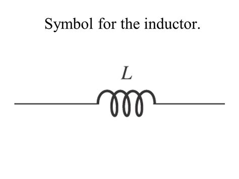 What Is The Symbol For The Inductor