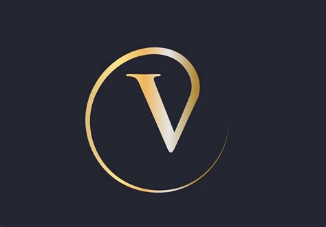 Luxury Letter V Logo V Logotype For Elegant And Stylish Fashion Symbol