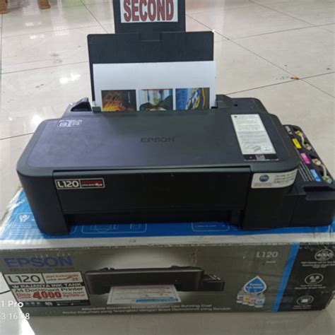 Jual Printer Epson L120 Eco Tank Udah Infus Bawaan Pabrik Kota Bogor 21computer Official