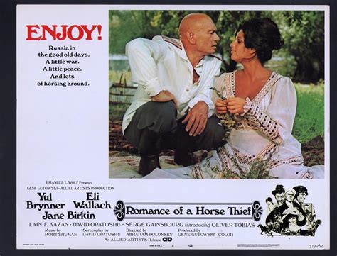 Romance Of A Horsethief 1971