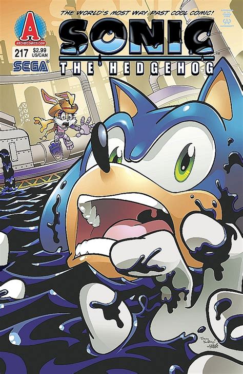 Archie Sonic The Hedgehog Issue 217 Mobius Encyclopaedia Fandom