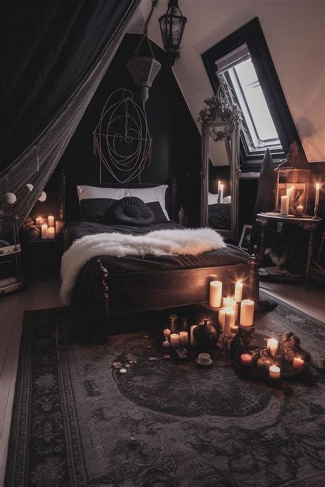 44 Witchy Bedroom Ideas For The Modern Witch Bedroom Makeover Gothic Home Decor Dark Home Decor