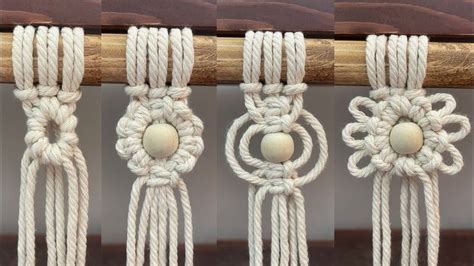 Tutorial Of 4 Macrame Circle Pattern Models Em 2024 Tutorial De