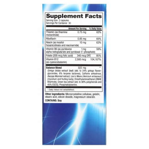 Focus Factor Pro Max Nootropic Capsules Count Kroger