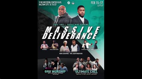 Massive Deliverance Night Youtube