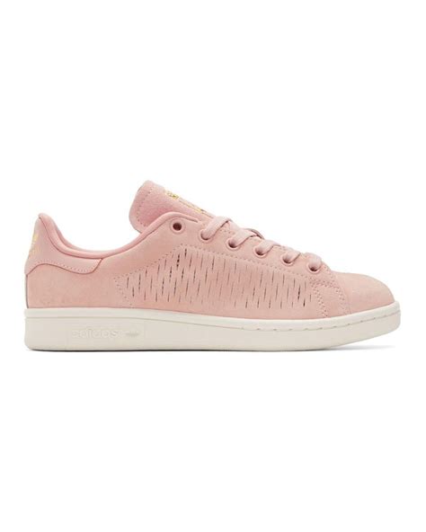 adidas Originals Pink Suede Stan Smith Sneakers | Lyst