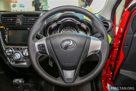 2017 Perodua Axia Facelift Steering Wheel