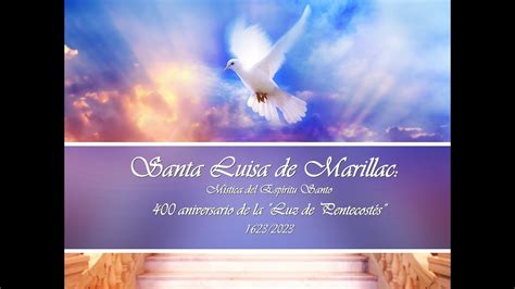 Febrero Santa Luisa De Marillac M Stica Del Esp Ritu Santo Es