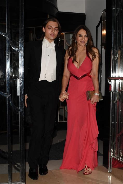 Elizabeth Hurley Flaunts Her Tits In Deep Cleavage 15 Photos The Fappening