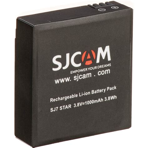 SJCAM Rechargeable Li Ion Battery For SJ7 Series BATTERY FOR SJ7