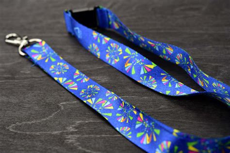 Recycled Custom Promotional RPET Lanyards Pinpops