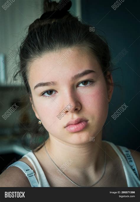 Sad Teen Girl Face Image And Photo Free Trial Bigstock