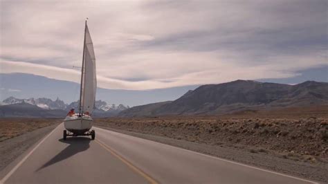 Sailing Boat On The Road Youtube