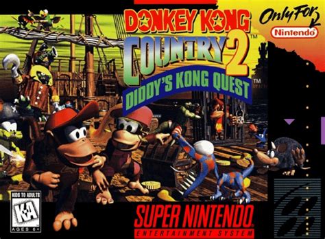 Fiche Du Jeu Donkey Kong Country Diddy S Kong Quest Sur Nintendo