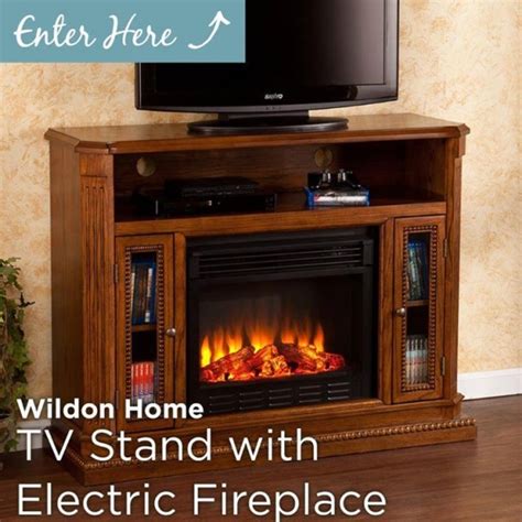 WIN Wayfair TV Stand with Electric Fireplace Giveaway | Thrifty Momma ...