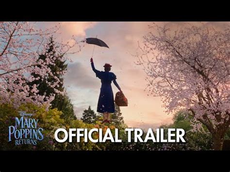 Mary Poppins Returns Official Trailer Youtube