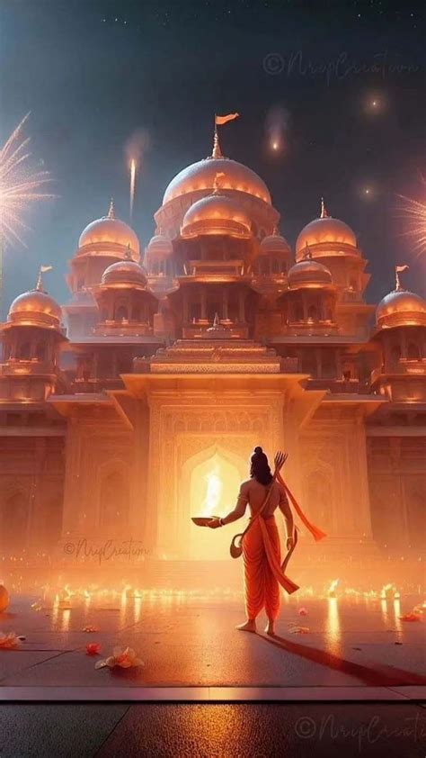 Shree Ram Mandir iPhone Wallpaper - iPhone Wallpapers | Дизайн, Дизайн интерьера, Обои