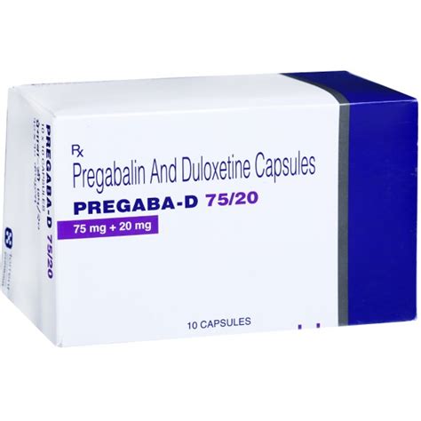 Buy Pregaba D 75 20 Mg Capsule 10 Cap In Wholesale Price Online B2B