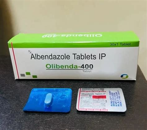 Albendazole 400 Mg Ivermectin 6 Mg Tablet Packaging Type Strips 30 1