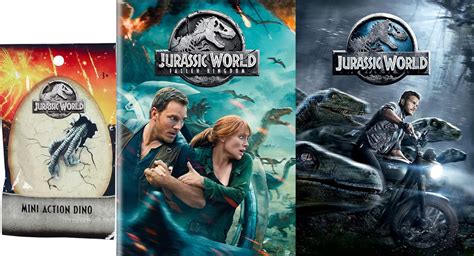 Get Ready For Dino Action Jurassic World Double Feature Fallen Kingdom Dvd Movie