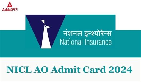 Nicl Ao Mains Admit Card 2024 Out Download Phase 2 Call Letter