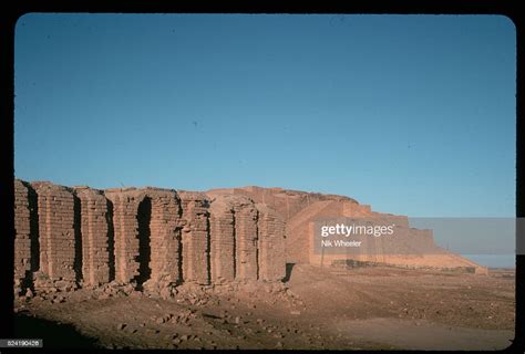 The ziggurat at Ur of the Chaldees, the ancient capital of Sumer ...