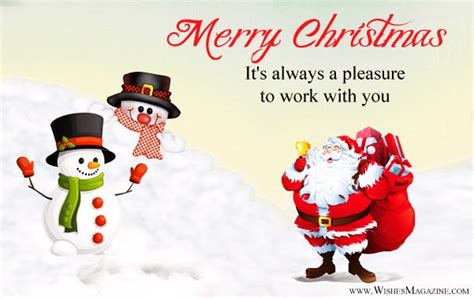 Merry Christmas Message to Boss and Employees