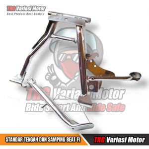 Jual Standar Tengah Beat FI Chrome Standar Samping Ring 14 Plus Per