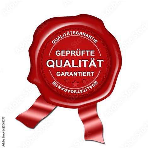 geprüfte Qualität siegel button Stock Illustration Adobe Stock