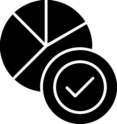 Pie Chart Glyph Icon 43315706 Vector Art At Vecteezy