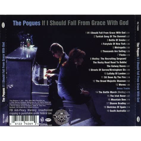 If I Should Fall From Grace With God (Re - Issue) - The Pogues mp3 buy ...