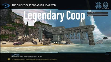 Halo Ce The Silent Cartographer Evolved Legendary Coop Youtube