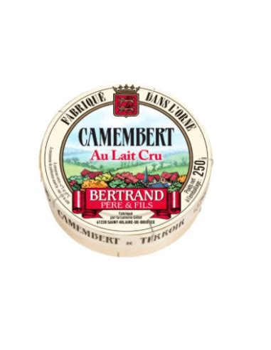 Camembert Au Lait Cru 45 MG 250 G